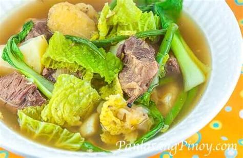 Slow Cooked Beef Nilaga Soup Recipe - Panlasang Pinoy