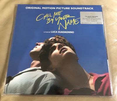 Gripsweat - Call Me By Your Name Limited Edition Blue Vinyl Soundtrack (180G 2LP)