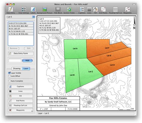 Land Mapping and Land Plotting Software