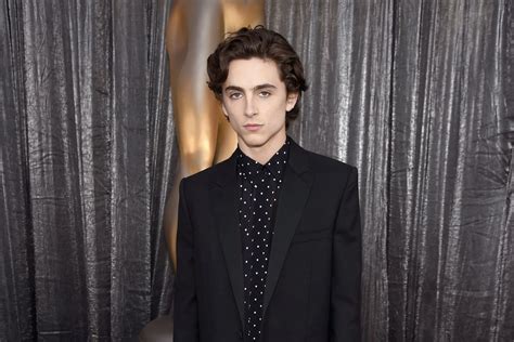 See The First Photo of Timothée Chalamet in 'Dune' - PAPER