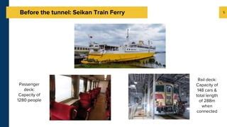 Seikan tunnel - The Longest Underwater Rail Tunnel | PPT