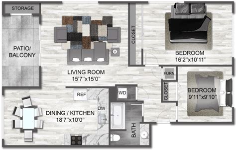 Creekside Apartments | Evergreen | Available Units