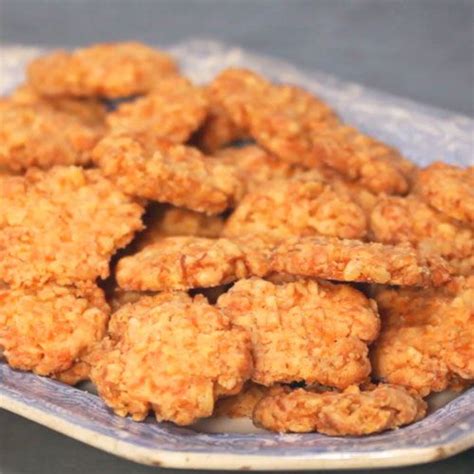 Crispy Cheese Wafers Recipe