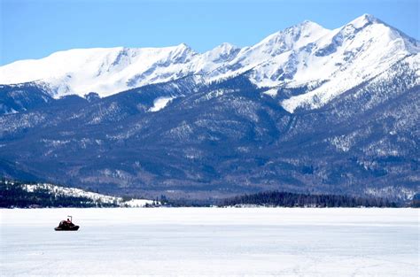 Dillon Reservoir, CO, and the Famous Ice Melt - SnowBrains