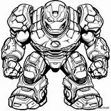 Hulkbuster Coloring Pages  Free & Printable sketch template