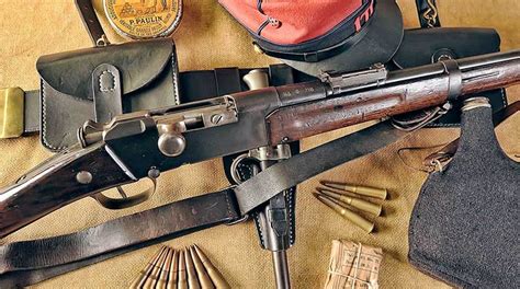 French 1886 Lebel Rifle / French Lebel Model 1886 M93 Bolt Action 8mm Infantry Rifle