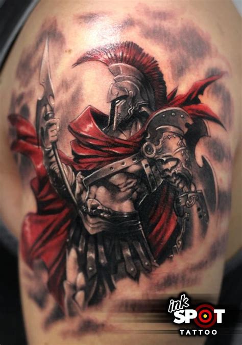 roman soldier tattoo - Google zoeken | Mythology tattoos, Greek tattoos ...