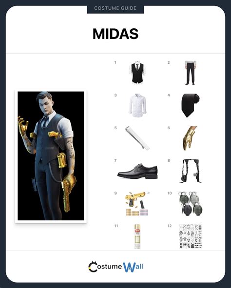 Dress Like Midas from Fortnite Costume | Halloween and Cosplay Guides