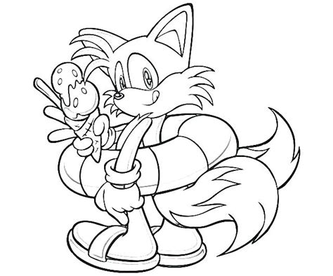 Sonic And Tails Coloring Pages at GetColorings.com | Free printable ...