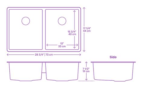 Double Bowl Kitchen Sink Drain Schematic - Home Alqu