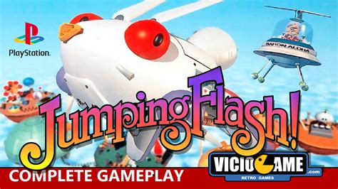 🎮 Jumping Flash! (PlayStation) Complete Gameplay – VICIOGAME