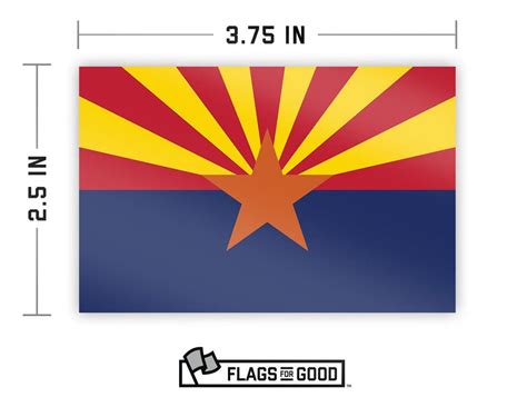 Arizona Flag Sticker | Flags For Good