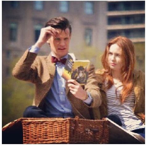 Matt Smith and Karen Gillan in The Angels take Manhattan | Doctor who ...