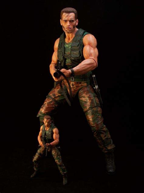 Action figure Jungle Patrol Dutch Predator Schwarzenegger 18 inch 45 cm ...