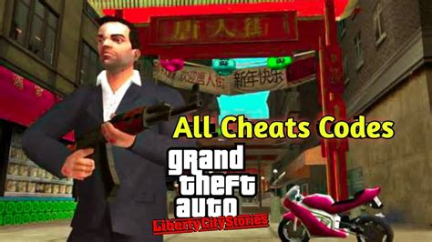 GTA Liberty City Stories All New Cheats Codes For Pc - YouTube