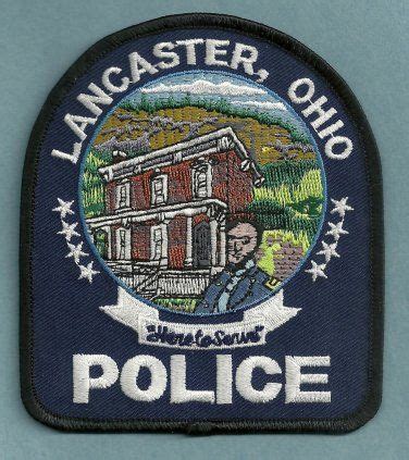 Lancaster Ohio Police Patch= MARVIN SCOTT MOYER (With images) | Police patches, Police, Patches