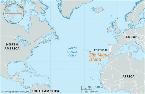 São Miguel Island | Azores, Portugal, & Map | Britannica