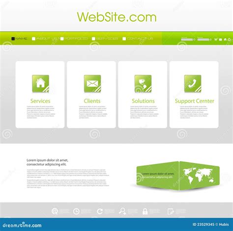 Free Website Menu Design Templates - Detrester.com