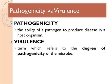 SOLUTION: Microbial pathogenicity - Studypool