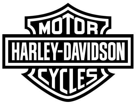 Editable Harley Davidson Logo