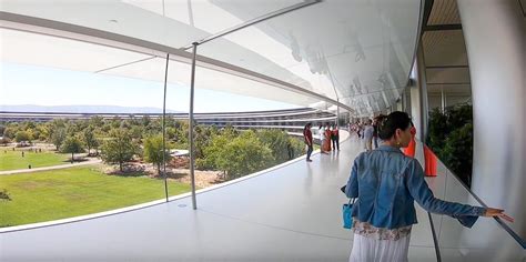 Video Gives Rare Look Inside Apple's $5 Billion Spaceship Headquarters