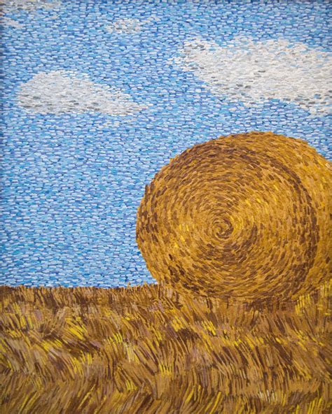 Rolling in the Field- Painting - Giulia Coli Art