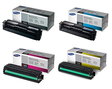 Samsung CLX-4195FW/FN/N Toner Cartridge Set - Black, Cyan, Magenta, Yellow