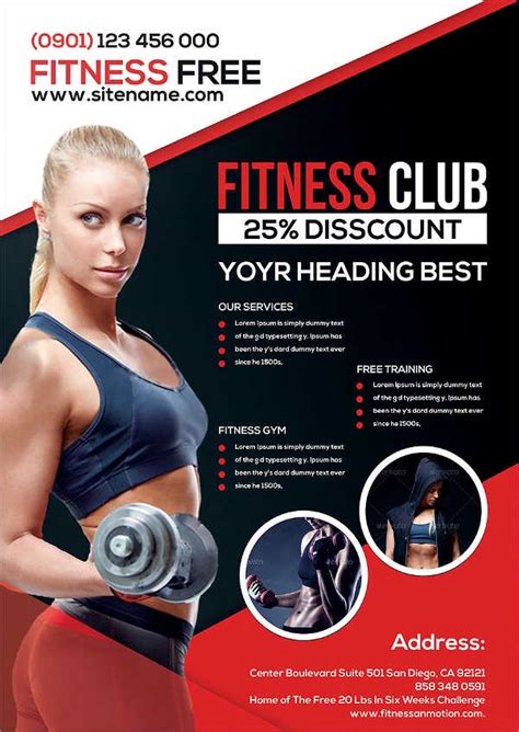 Gym Flyer Template