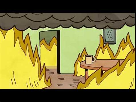 Animated This is Fine ZOOM Background - YouTube