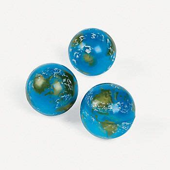 globe bouncing ball | Bouncy balls, Oriental trading, Party supplies