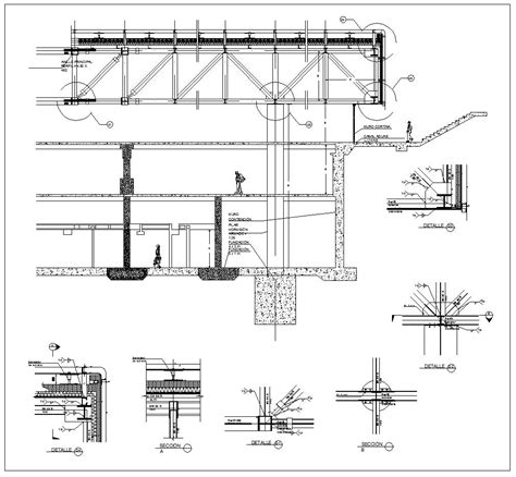 Steel Structure Details V5 – CAD Design | Free CAD Blocks,Drawings,Details