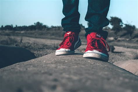 Photo of Person Wearing Red Shoes · Free Stock Photo