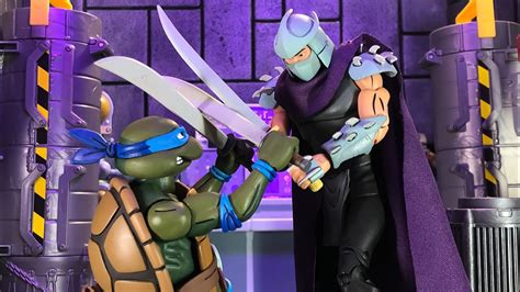 Neca tmnt ninja turtles Leonardo vs shredder - lagoagrio.gob.ec