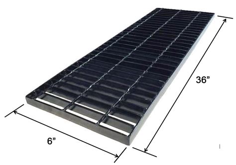 Metals Depot® | Steel Driveway Drain Grate - 1 x 6 inch