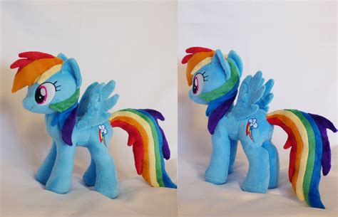 Rainbow Dash small plushie by Epicrainbowcrafts on DeviantArt