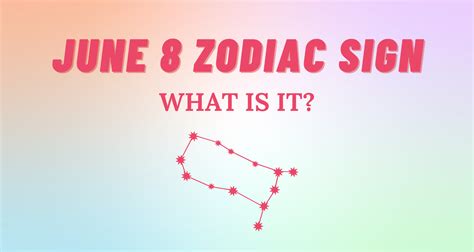 June 8 Zodiac Sign Explained | So Syncd