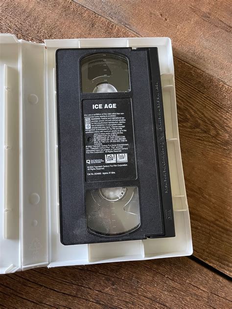 Vintage VHS Movie ice Age 2002 - Etsy