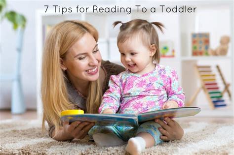 7 Tips for Reading to a Toddler - The Organized Mom