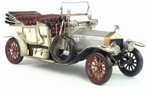 Handmade Antique Model Kit Car-1909 Rolls Royce Classic Cars Cabrio ...