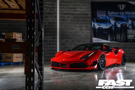 Liberty Walk Ferrari 488 GTB | Fast Car