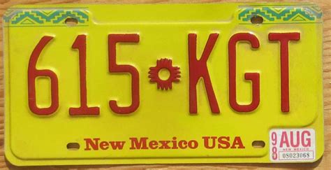 New Mexico | Product categories | Automobile License Plate Store ...