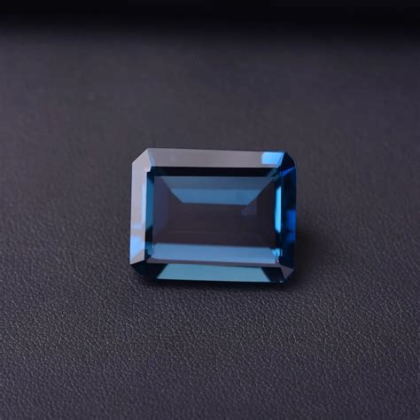 5.0ct blue garnet rectangular 11.1*8.5*7.1mm bright color perfect quality Gemstone-in Loose ...