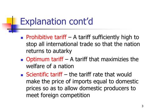 PPT - What are tariffs? PowerPoint Presentation, free download - ID:3253196