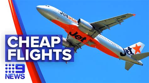 Cheap flights on sale as travel returns | 9 News Australia - YouTube