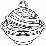 Gyro Food Outline Illustration Digital coloring Book Page Line Art  sketch template