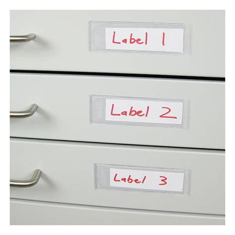 Self-Adhesive Label Holders (LH-1) - Waterloo Healthcare