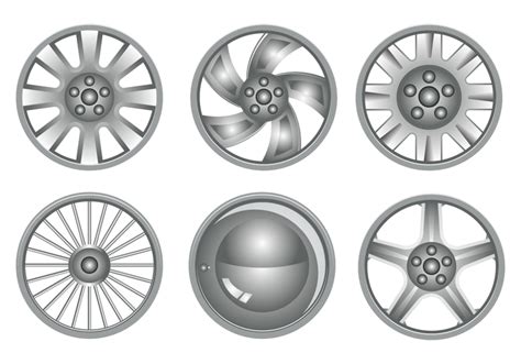 Realistic Hubcap Vector 157316 Vector Art at Vecteezy