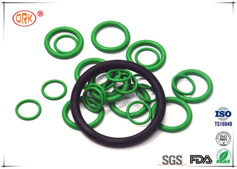 Colorful FKM O Rings High Pressure Food Grade Outstanding Chemical Resistance