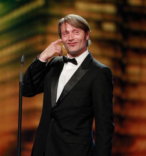 Mads Mikkelsen at the 24th European Film Awards in Berlin, Germany ...