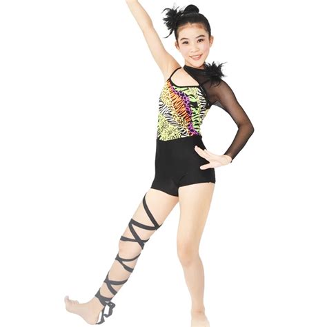 MiDee Acrobat Dance Costume Jazz Dance Wear Hip Hop Jazz Gymnastic Outfits Competition Wear ...